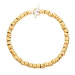 Bracciale Granelli Oro Giallo 18 Kt