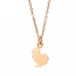 Collana Mini Dodo Oro Rosa 9 Kt